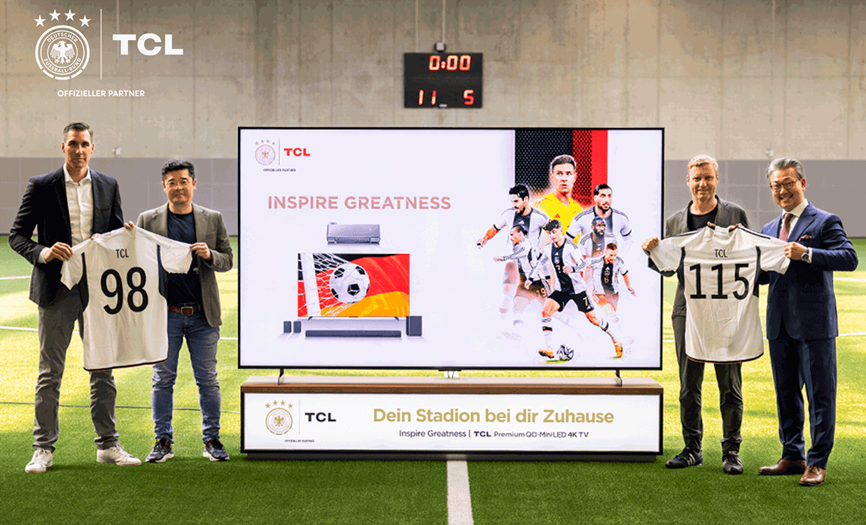 TCL-ist saab Saksamaa meeste rahvuskoondise ametlik partner